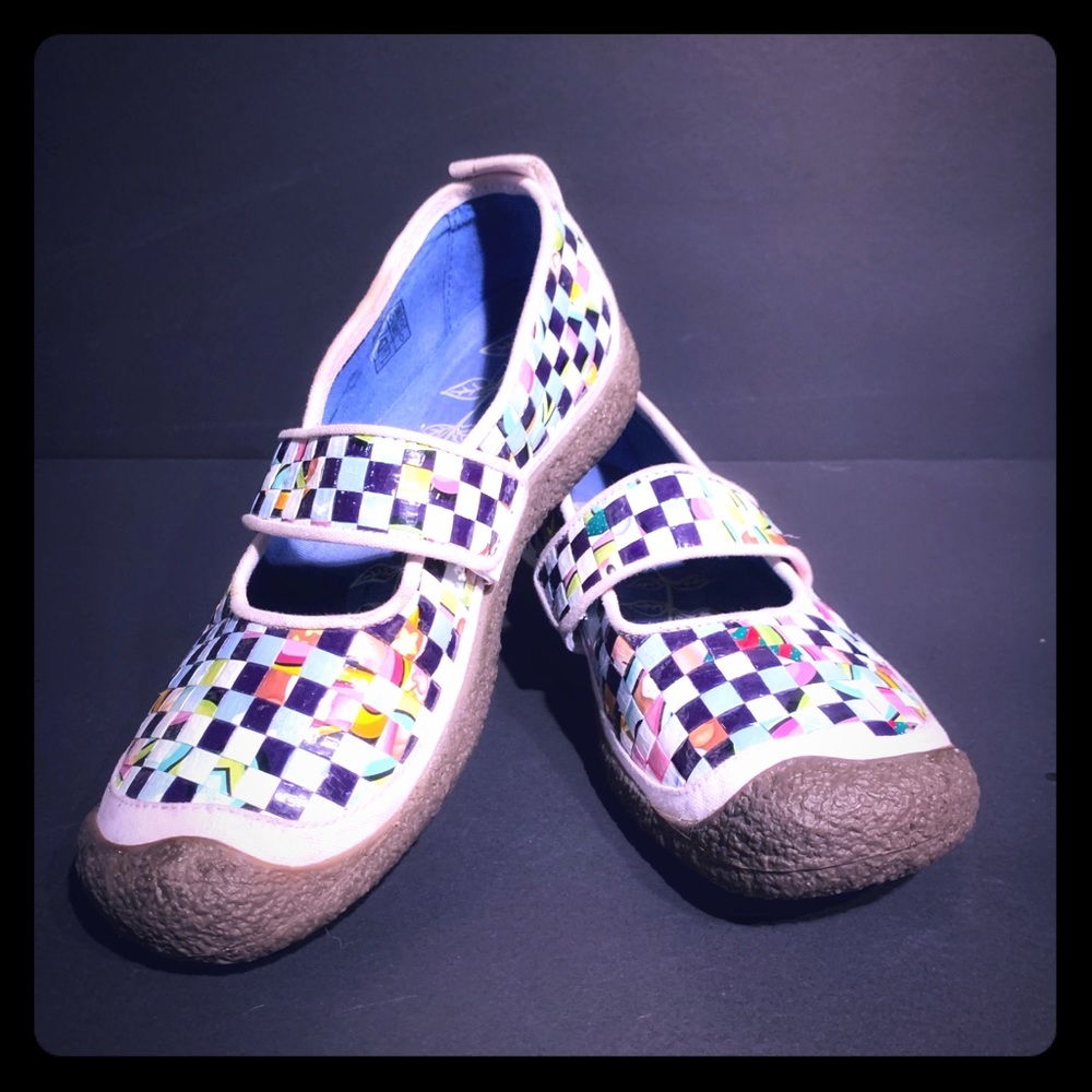 Keen MJ shoes.